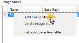 Add an Image Store